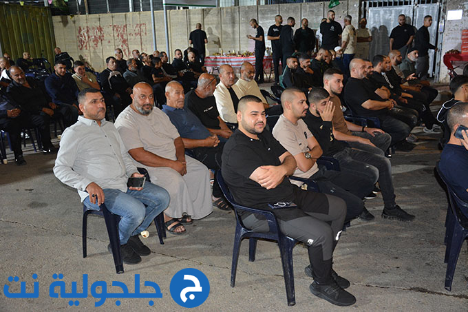 لقاء انخابي حاشد للقائمة الموحدة في بيت الأخ اكرم عابد في جلجولية 